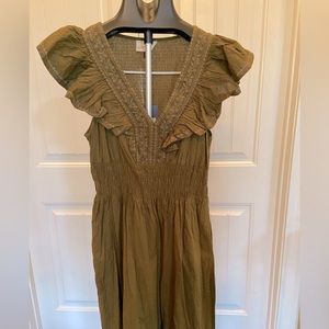 Hunter Green Summer Dresd